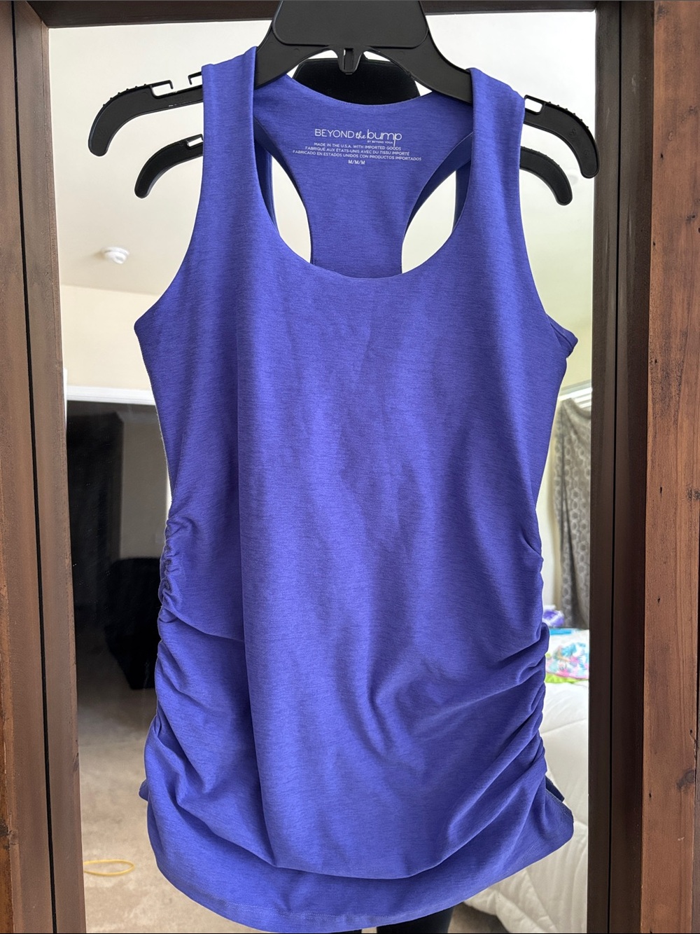 Beyond the Bump Royal Purple Maternity Tank